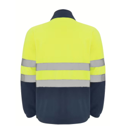 Chaqueta Polar Roly 9305 Amarillo/Marino