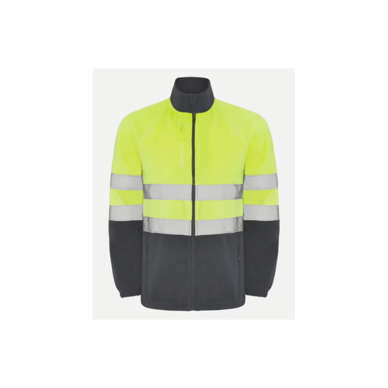 Chaqueta Polar Roly  9305 Amarillo/Gris