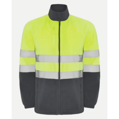 Chaqueta Polar Roly  9305 Amarillo/Gris