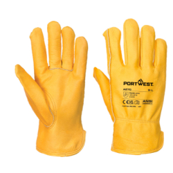 A270 - Guante Classic Driver Canela