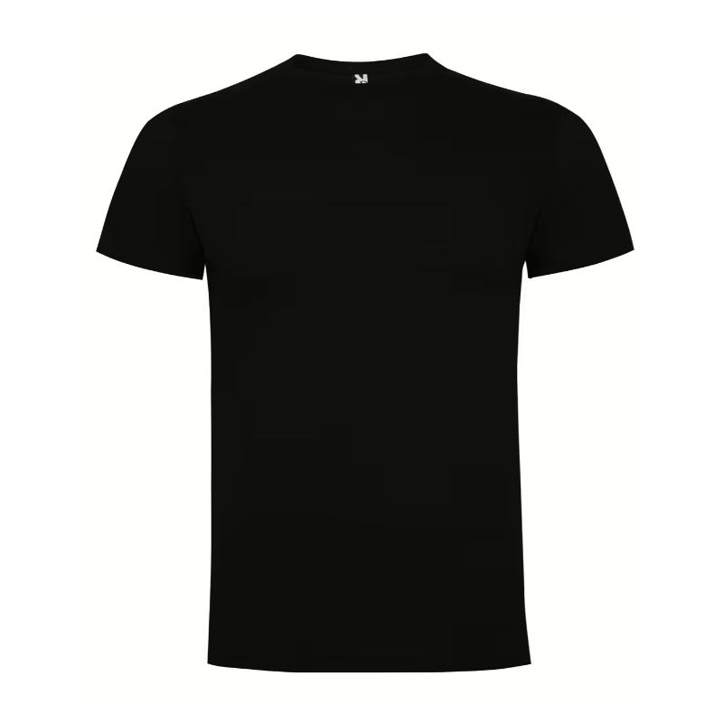 Camiseta Negra Roly Dogo Premium  6502 Unisex